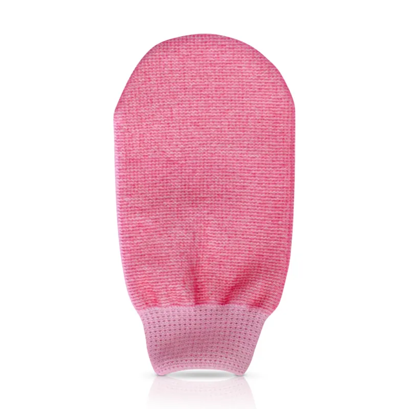 PINK COSMETICS Face & Body Peeling Handschuh pink, 1 stk