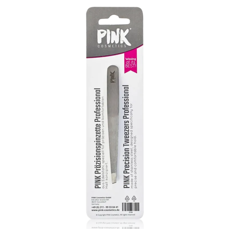 PINK COSMETICS Präzisions-Pinzette Professional, 1stk, Verpackung