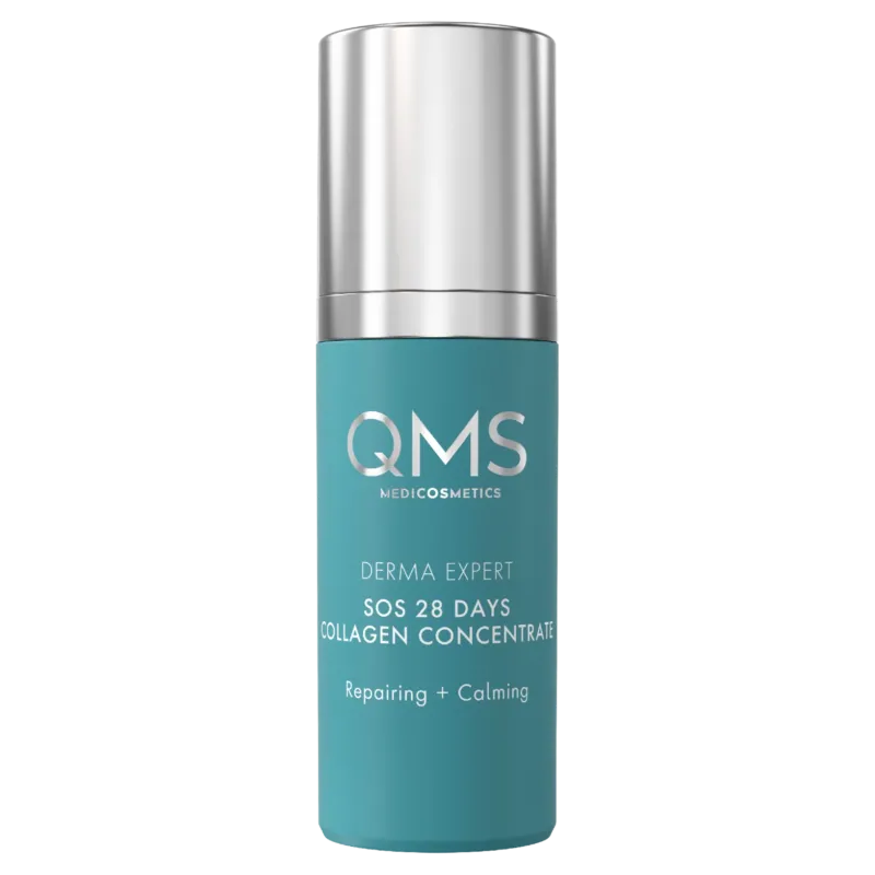 QMS DERMA EXPERT SOS 28 Days Collagen Concentrate – Anti-Aging Intensivkur, 30ml, Spender