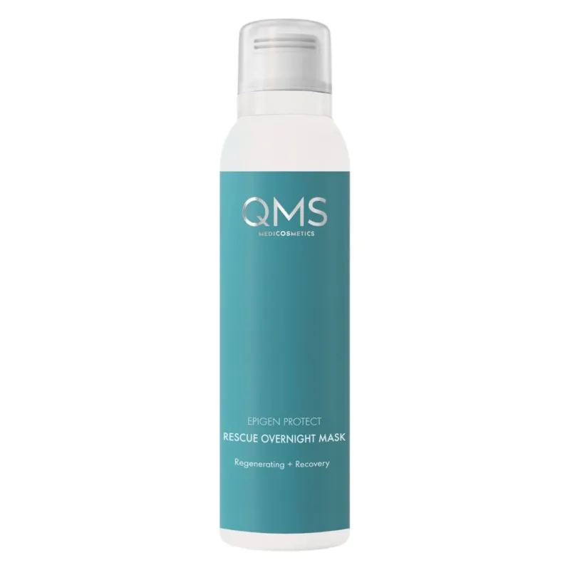 QMS Epigen Pollution Rescue Overnight Mask – zur Regeneration gestresster Haut, 150ml, Schaumspender