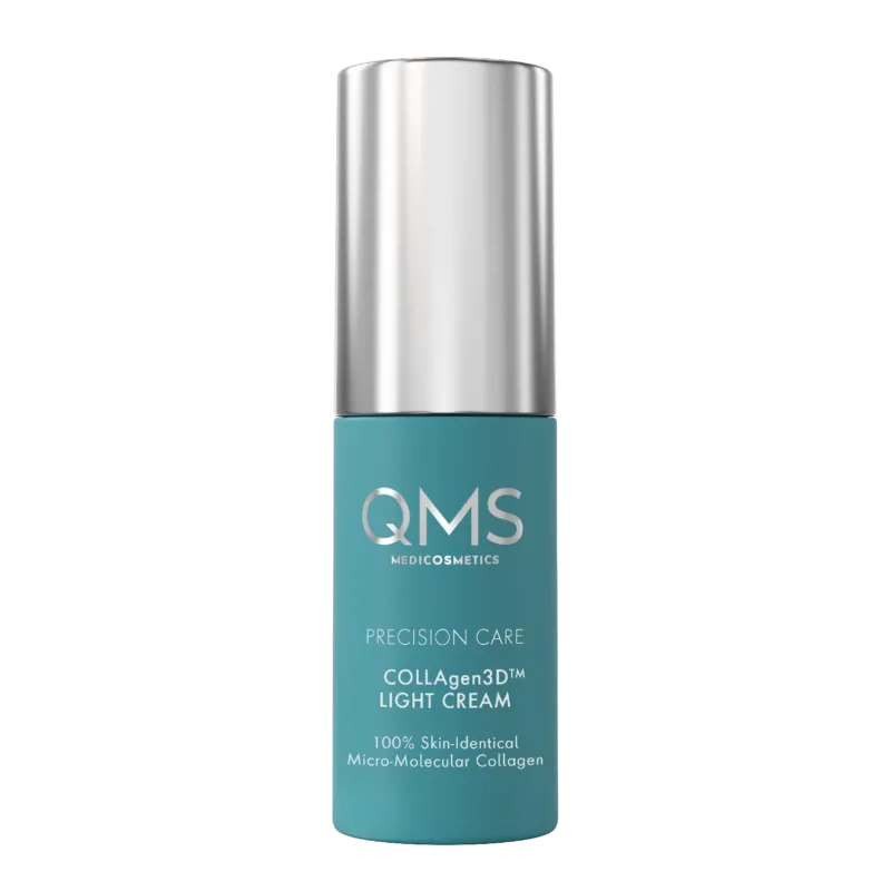 QMS Precision Care Collagen3D™ Light Cream – Reisegröße, 10ml, Pumpspender