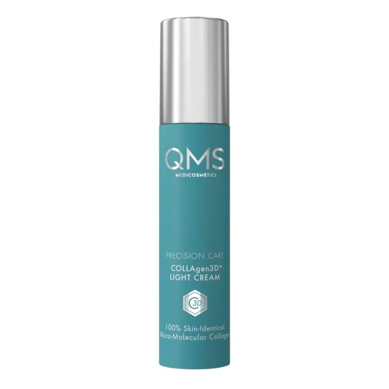 QMS Precision Care Collagen3D™ Light Cream – reichhaltige Anti-Aging Creme, 50ml, Spender