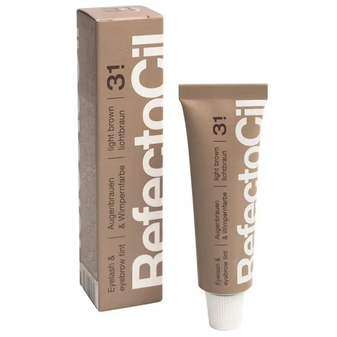 REFECTOCIL Wimpern- und Augenbrauenfarbe Nr. 3.1 - lichtbraun, 15ml, Tube und Umkarton