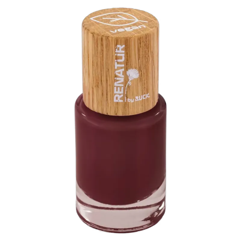 RENATURE Nail Polish - clove – vegan, 10ml, Pinselflasche