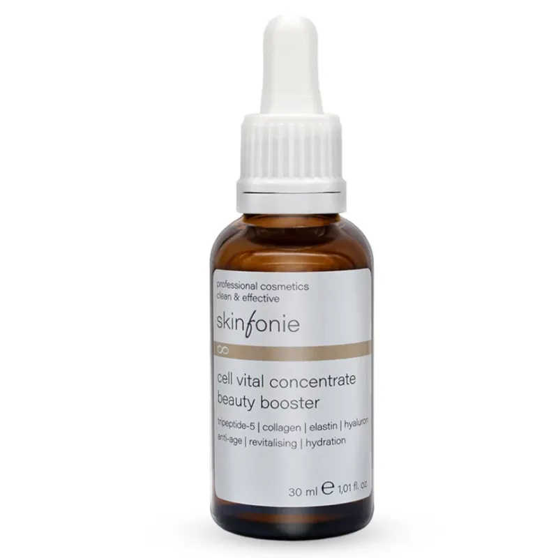 SKINFONIE cell vital concentrate beauty booster – Anti-Aging-Konzentrat, 30ml, Pippetenflasche