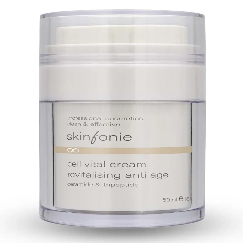 SKINFONIE cell vital cream – Anti-Aging-Creme, 50ml, Tiegel