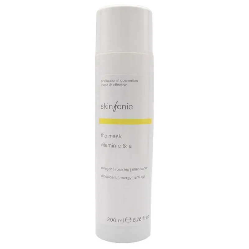 SKINFONIE the mask vitamin c & e – Crememaske, 200ml, Spender
