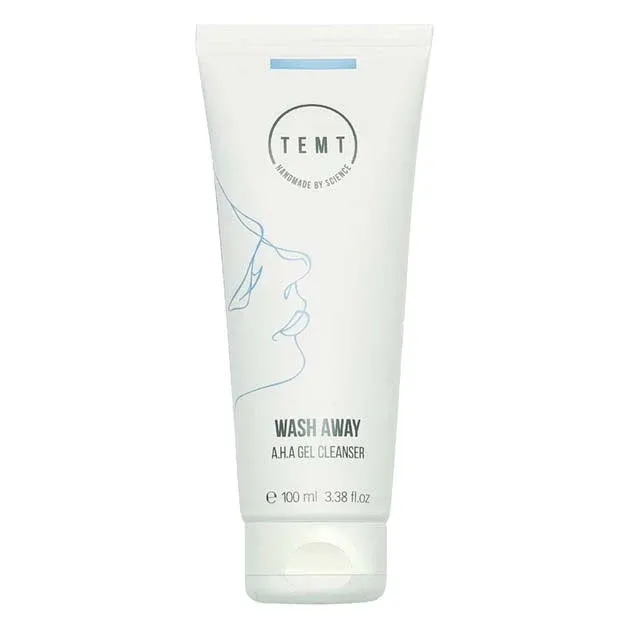 TEMT Wash away A.H.A Gel Cleanser , 100ml, Tube
