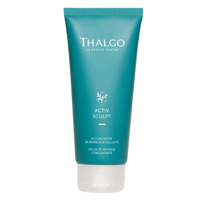 THALGO ACTIV SCULPT Cellutech Wirkstoffkonzentrat – Straffende Ölcreme gegen Cellulite, 200ml, Tube