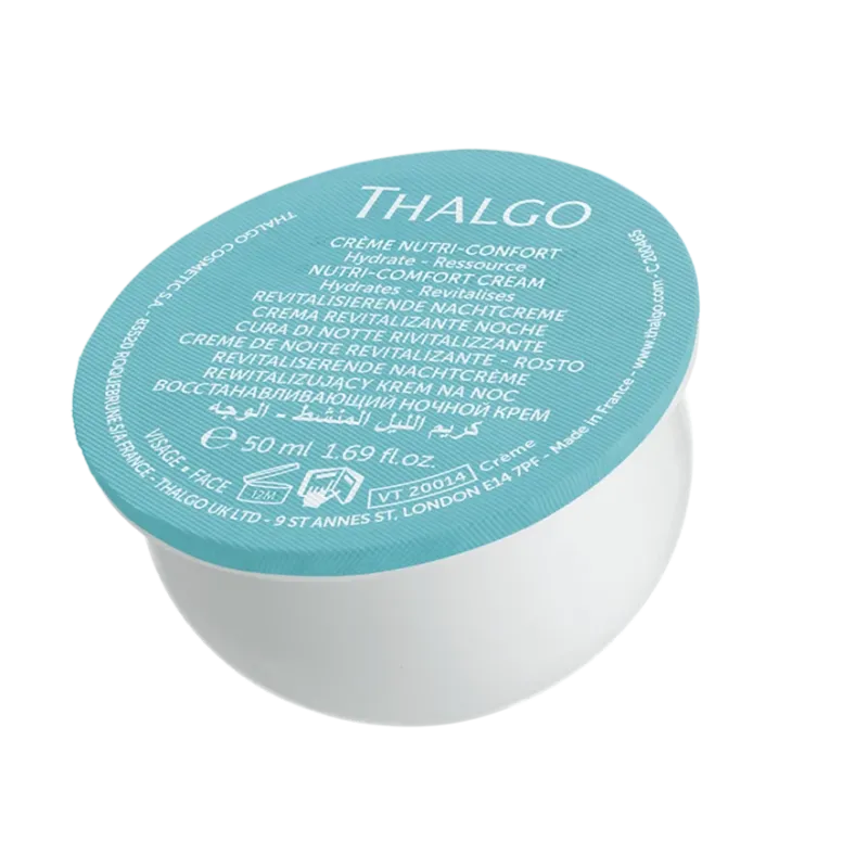 THALGO Cold Cream Marine 2.0 - Sanfte Nutri-Comfort Cream REFILL, 50ml, Kapsel