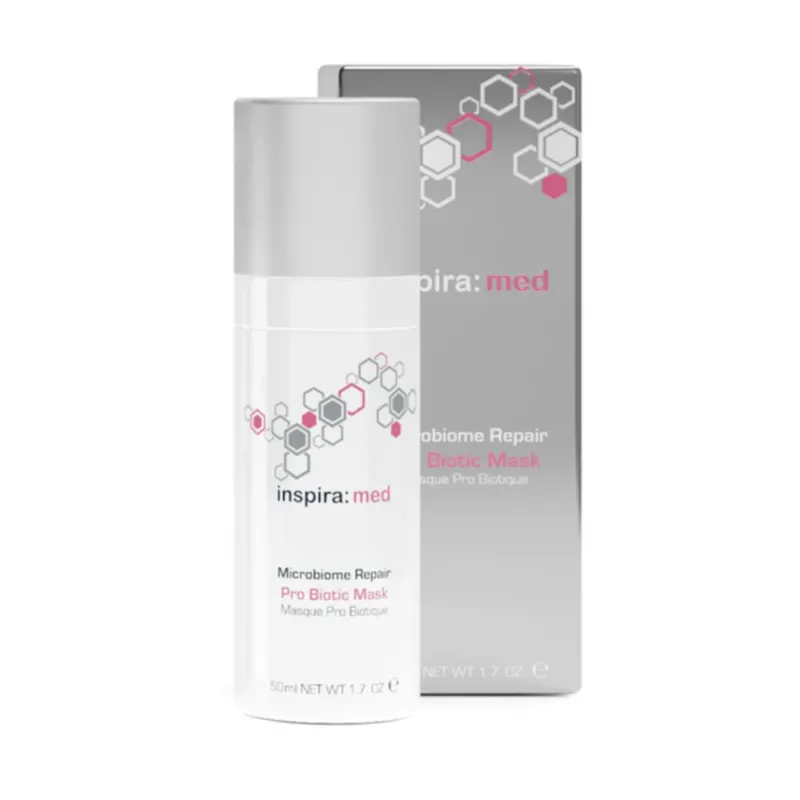 THALGO inspira: cosmetics - inspira: med Microbiome Repair Pro Biotic Mask – Probiotische Maske für empfindliche, trockene Haut, 50ml