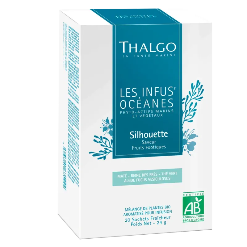 THALGO Les Infus'Océanes - Kräuter-Tee Silhouette, 20x1,2 g, Umkarton
