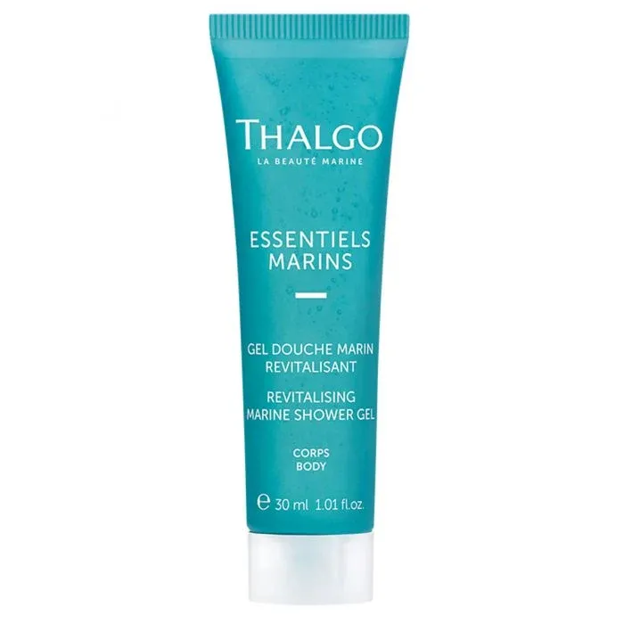 THALGO Revitalisierendes Duschgel – Reisegröße, 30ml, Tube