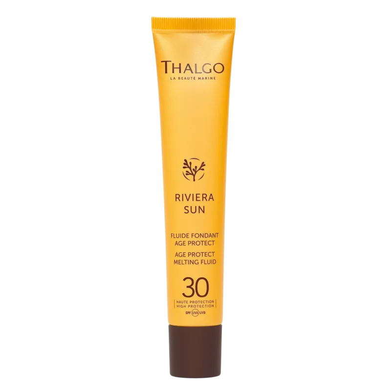 THALGO Riviera Sun Age-Protect Sonnenschutz-Fluid – LSF 30, 50ml, Tube
