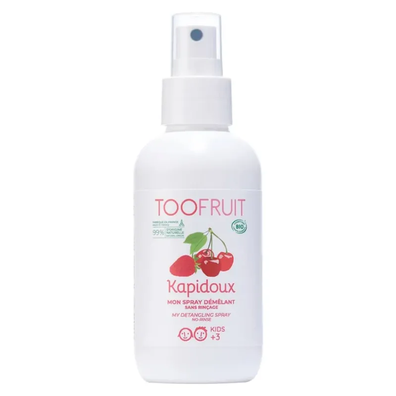 TOOFRUIT Kapidoux Entwirrungsspray – Kirsche - Erdbeere , 125ml