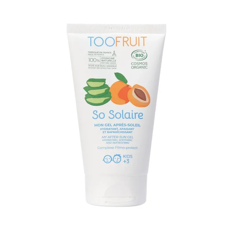 TOOFRUIT So Solaire After Sun Gel Aloe Vera, 150ml, Tube