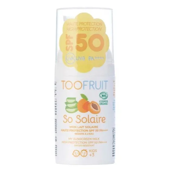 TOOFRUIT So Solaire Sonnenschutzcreme – LSF50+, 30ml, Pumpspender