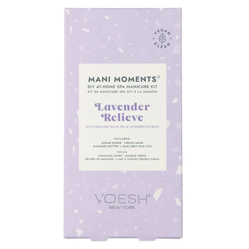 VOESH Mani Moments - Lavender Relieve, 1Stk, Umkarton