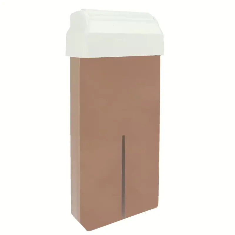 XANITALIA Wachspatrone Body "Chocolate" zur sanften Depilation mit großem Rollaufsatz, 100ml