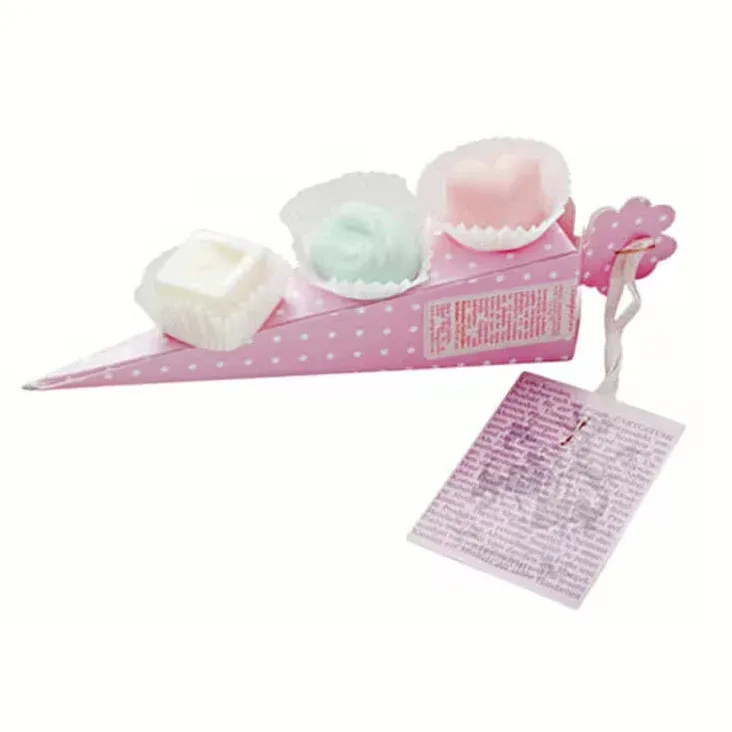 ZARTGEFÜHL Badepralinen "Badetüte Pink", 3x9g, Pralinen auf Umkarton