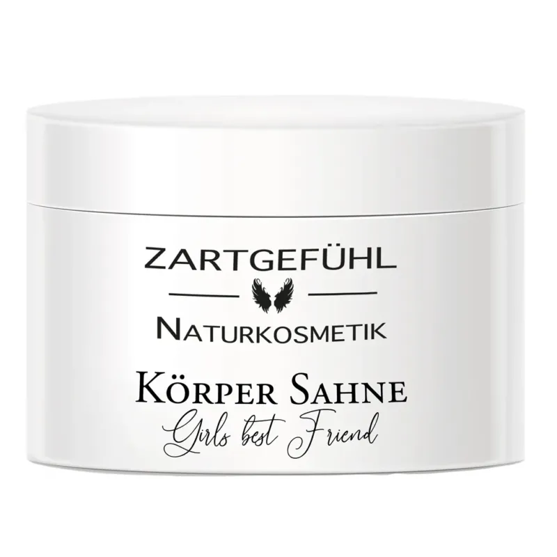 ZARTGEFÜHL Körpersahne "Girls best Friend" – Duftrichtung Zitrone/Lemongras, 300ml, Tiegel
