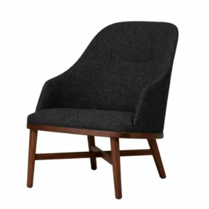 Bund Lounge-Sessel, Walnuss, Main Line Flax 28 HR von Stellar Works