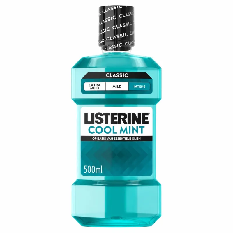 Listerine - Cool Mint Mondwater - Frisse adem - 500ml