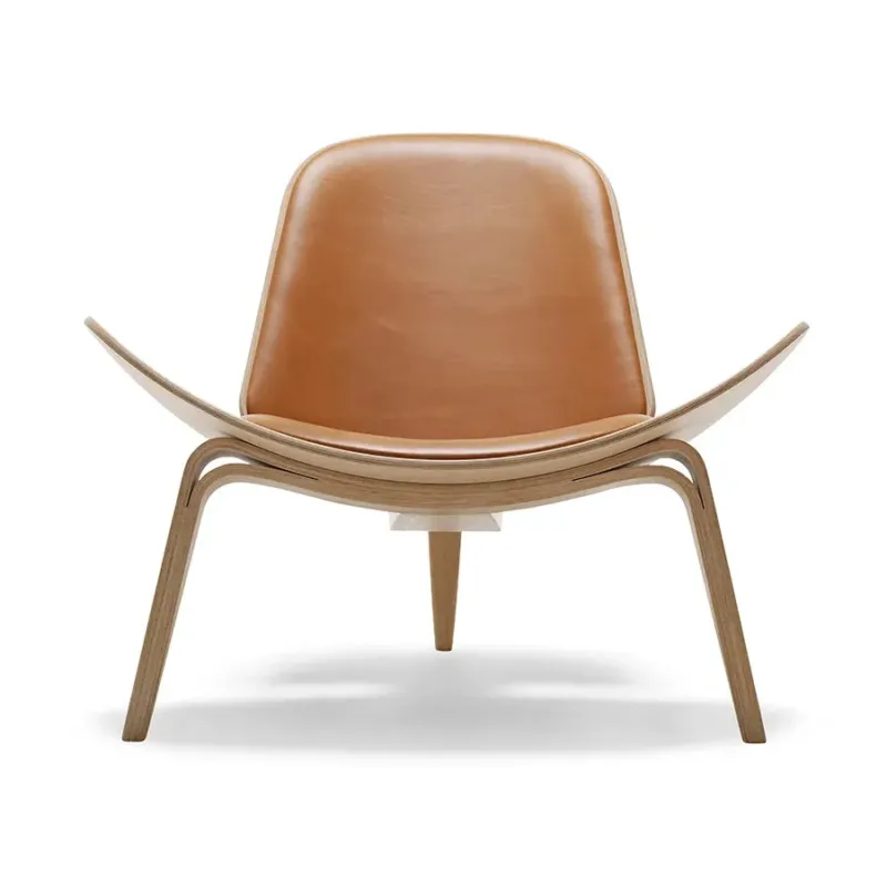 CH07 Shell Chair, Eiche Öl/Loke 7748 von Hans J. Wegner