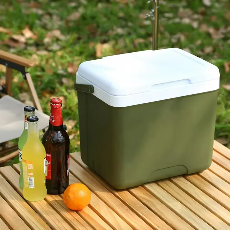 Outdoor Insulated Cooler Box 13L Dual-Temperature Storage - Product showcase