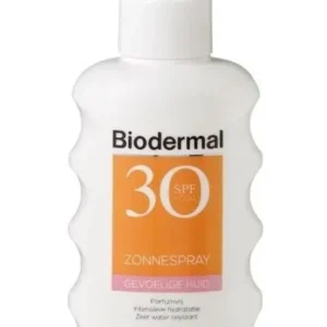 Biodermal Zon Gevoelige huid - Zonnespray - SPF 30 - 175ml