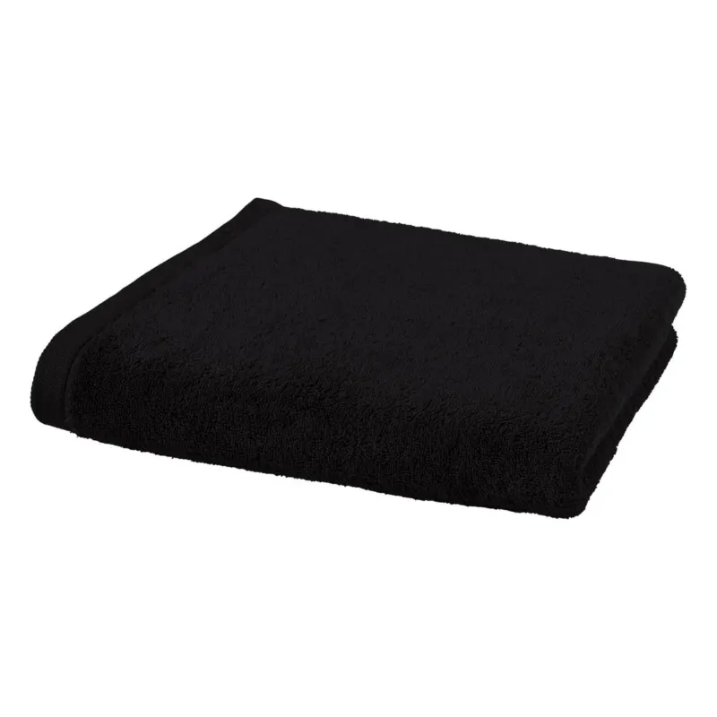 LONDON badlaken Black 70x130 cm (set/3)