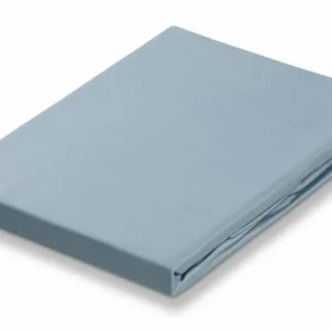 SATIN SOFT hoeslaken Dusty Blue
