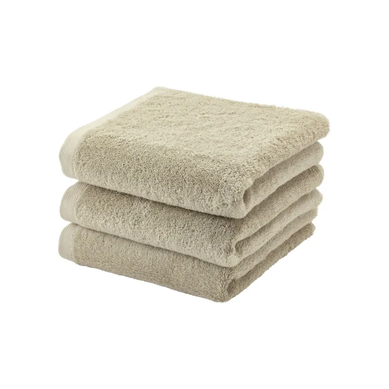 LONDON handdoek Linen 55x100 cm (set/3)