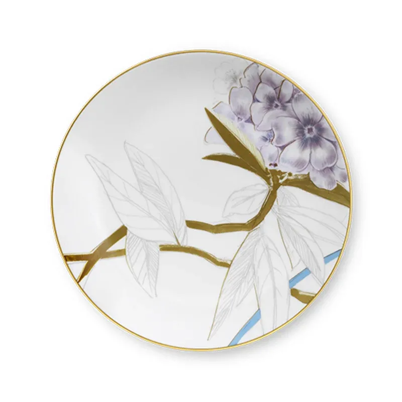 Royal Copenhagen Flora Teller, Rhododendron, 19 cm