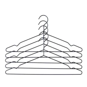 Hang Bügel, Schwarz, 5 Stk. von HAY