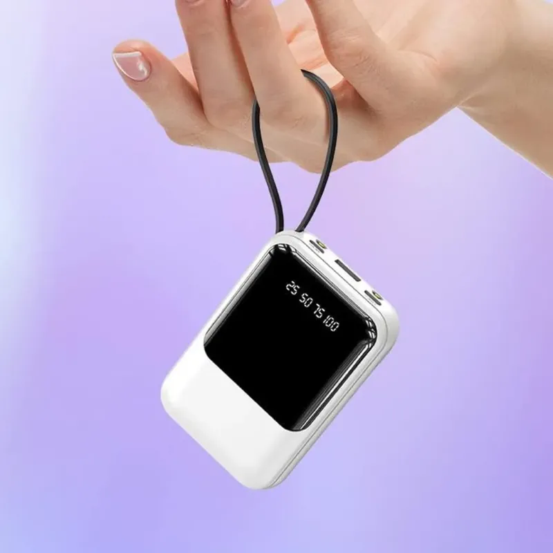 Portable Power Bank 10000mAh LED Display Fast Charging Compact Design - Product showcase