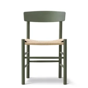 J39 Mogensen Stuhl, Khaki grün von Børge Mogensen