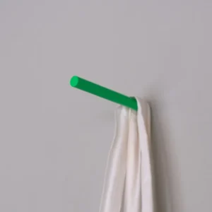 stifthaken / pin hook neon grün
