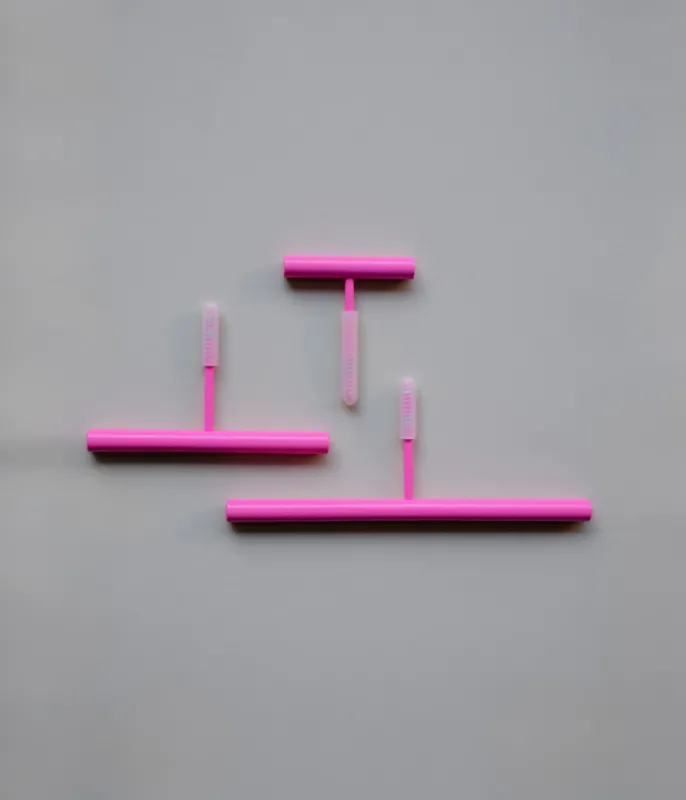 wandhaken / line hook neon pink