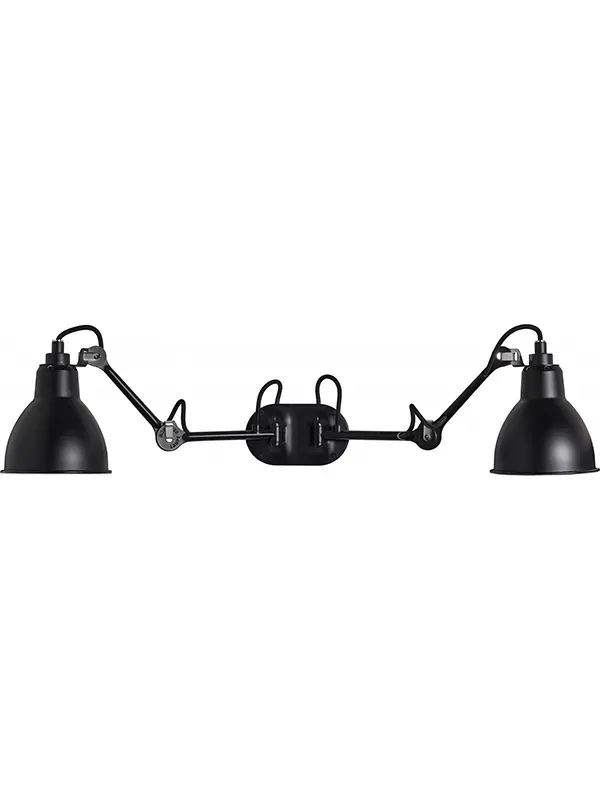 Nr. 204 Doppelte Wandleuchte von Lampe Gras – Bild 3