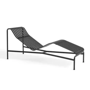 Palissade Chaise Longue, anthrazit von Hay
