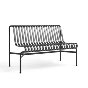 Palissade Dining Bench ohne Armlehnen, Anthrazit von HAY