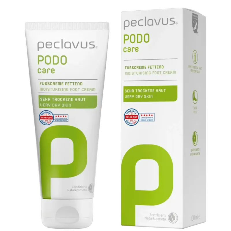 peclavus fusscreme fettend - 5401402 - 100ml - tube und umkarton