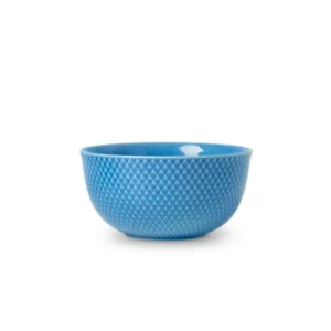 Rhombe Schale, Blau Ø17,5 von Lyngby Porcelæn