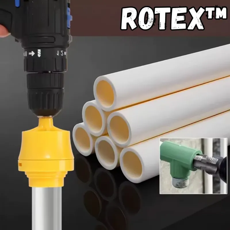 Rohrgewindeschneider Set 3-teilig für PVC Kunststoffrohre 1/2" 3/4" 1"