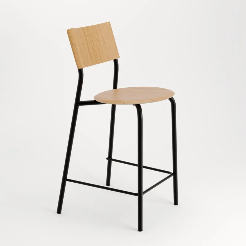 Chaise de bar SSD - bois éco-certifié