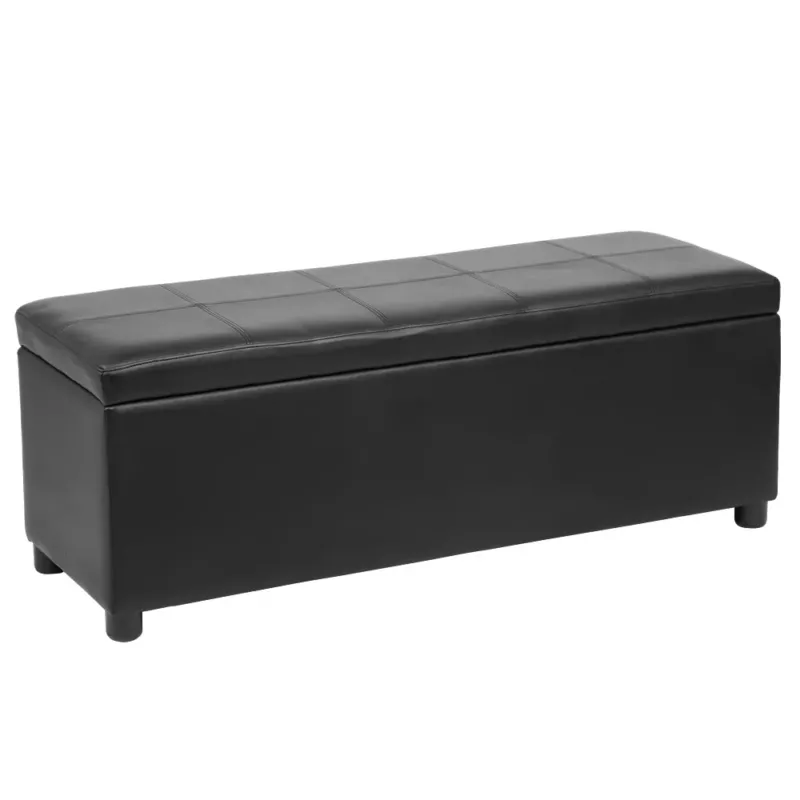 Sitztruhe Bukit 118x37x43 cm Kunstleder [en.casa] - premiumXL